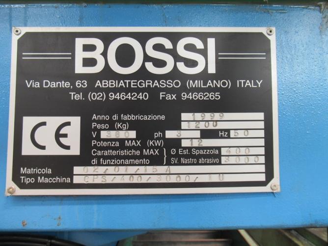 BOSSI CPS/400/3000/1U